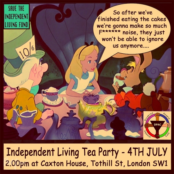 ▲7월 4일 '자립생활의 날 파티'를 홍보하는 웹 포스터.