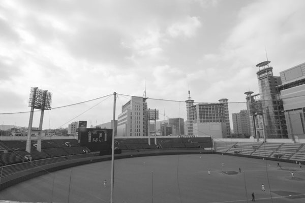 2008년 철거 이전 동대문운동장 야구장. ⓒ최인기