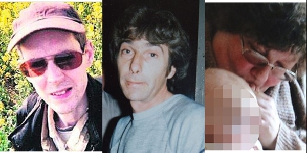 왼쪽부터 마크 우드, 데이비드 클랩슨, 재클린 해리스.