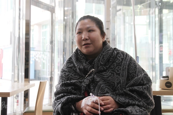 부양의무자 기준으로 위기에 놓인 김현정 씨.