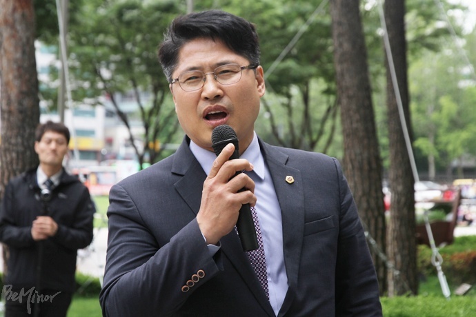 조례안을 대표 발의한 김진철 서울시의원.