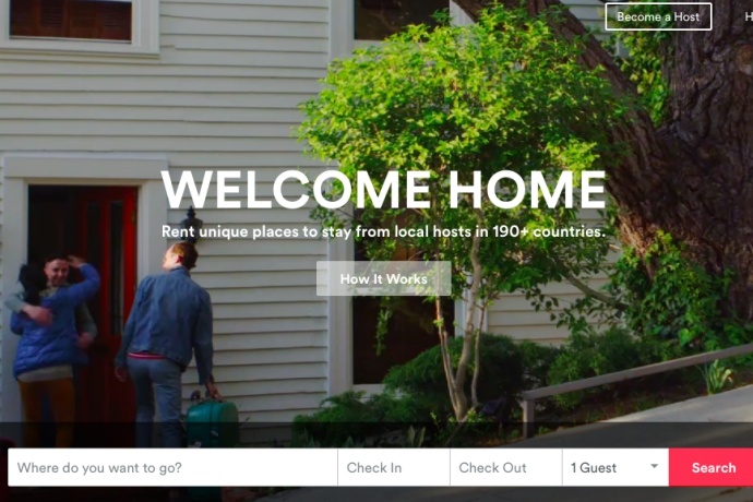 '에어비앤비' 예약 화면. 사진제공 wikimedia commons