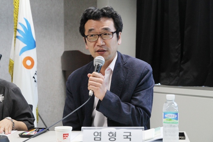 감염인을 장차법, 장애인복지법상 장애인으로 포함할 것을 주장한 염형국 변호사.