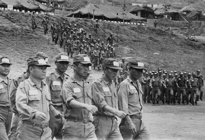 삼청교육대 훈련 모습 (사진제공 : 민주화운동기념사업회, 생산자 : 경향신문)