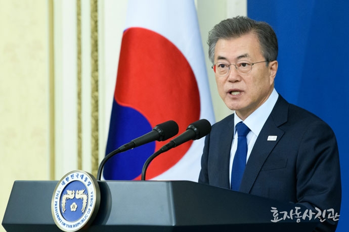 문재인 대통령 ⓒ청와대 효자동 사진관 