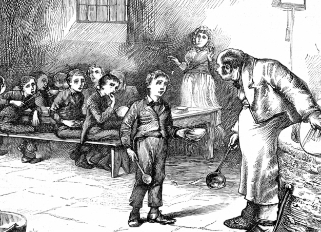 구빈원의 모습을 담은 그림.