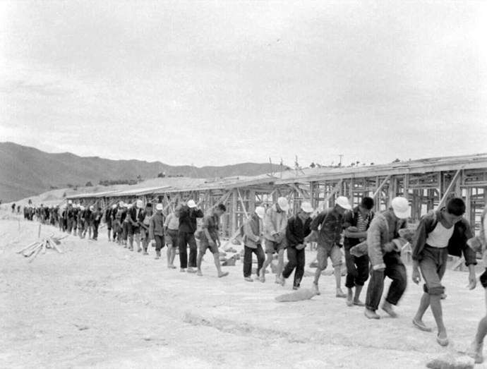 서산청소년개척단 작업광경 (1962년) ⓒ국가기록원