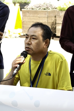 동자동 쪽방촌 주민 윤용주 씨.