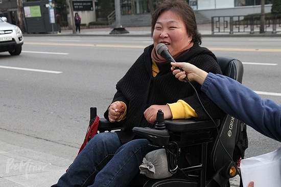 탈시설 자립생활운동가 故지영 씨.