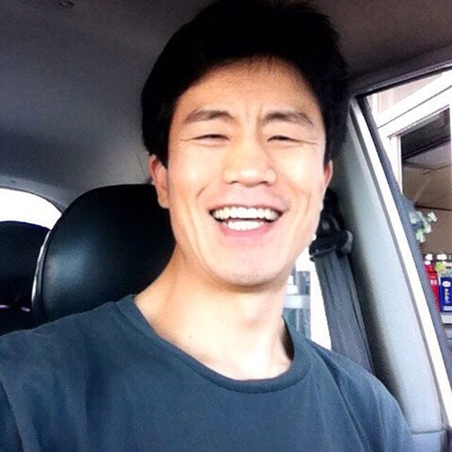 생전에 박종필 감독의 환하게 웃는 얼굴.