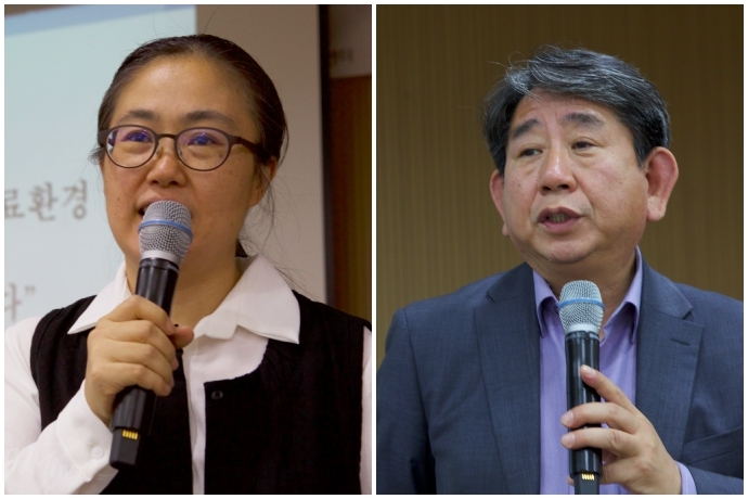 이정하 대표(왼쪽)와 이영문 이사(오른쪽) 이정하 대표(왼쪽)와 이영문 이사(오른쪽)