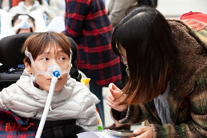 근육장애인 박동석 씨