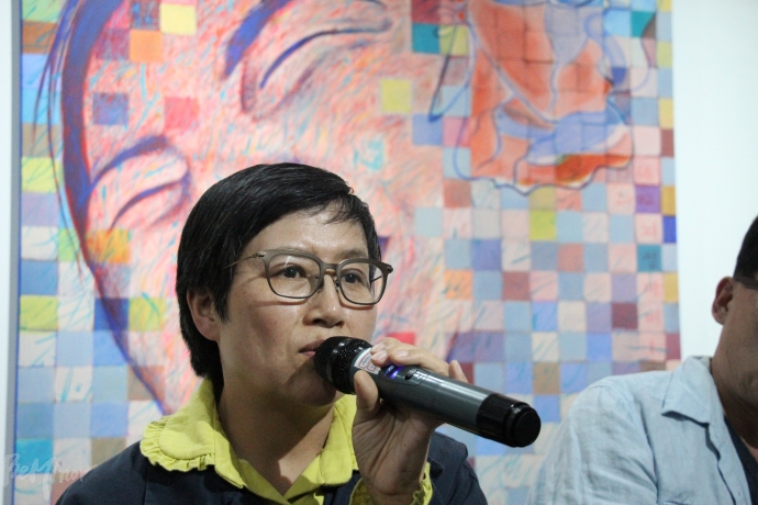 최옥란을 그린 정정엽 작가