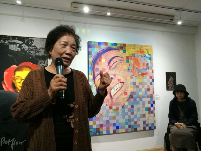 이한열 열사의 어머니 배은심 씨