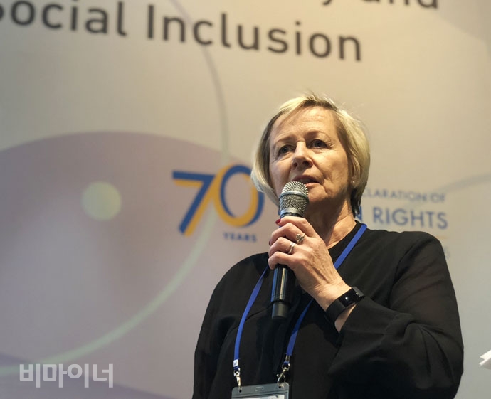 리타 레나 칼슨 스웨덴 스톡홀름 자립생활협회 전문가