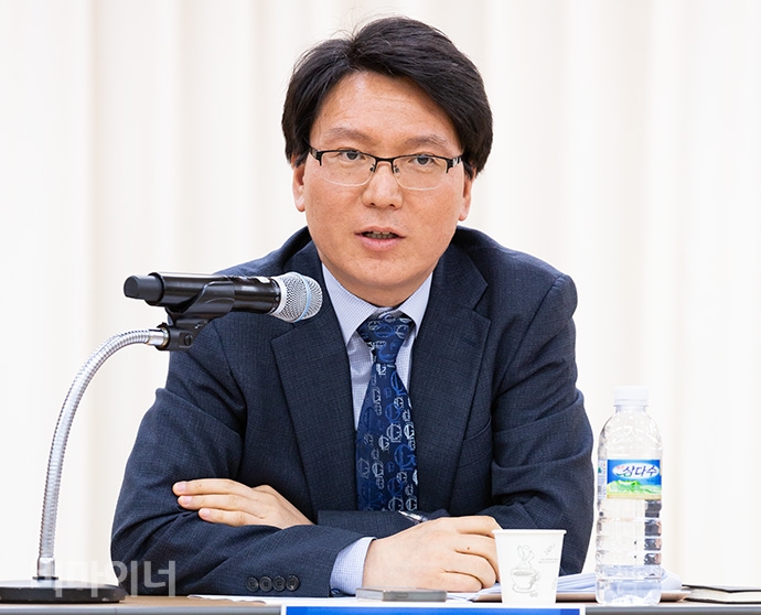 권병기 복지부 장애인정책과 과장이 발언하는 모습. 박승원 기자