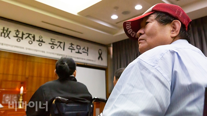 마로니에 8인으로 함께 탈시설 투쟁을 한 김용남 씨. 사진 박승원 