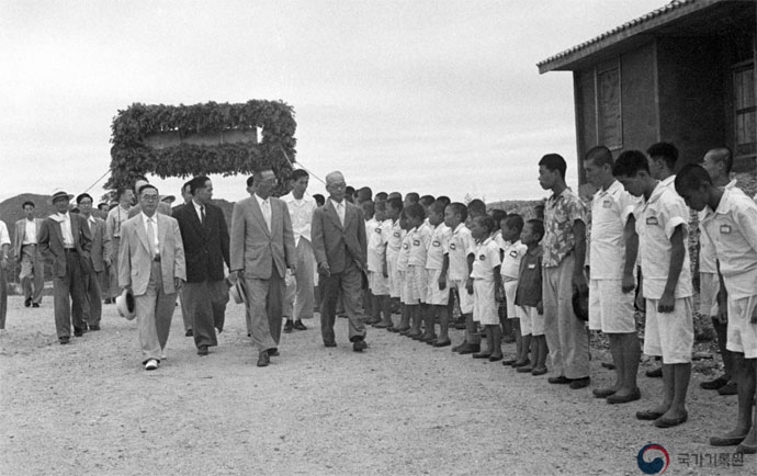선감학원 기록 사진. ⓒ국가기록원