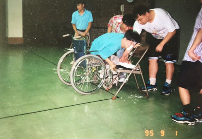 명휘원 시절 우동민 열사. 사진제공 권순자(우동민 열사 어머니) 명휘원 시절 우동민 열사. 사진제공 권순자(우동민 열사 어머니)