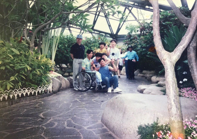 명휘원 시절 우동민 열사. 사진제공 권순자(우동민 열사 어머니) 명휘원 시절 우동민 열사. 사진제공 권순자(우동민 열사 어머니)