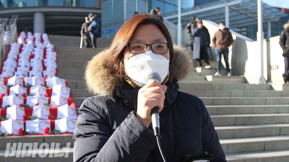 박승민 상임활동가는 방역에 취약한 쪽방촌 주민을 위해 대책이 마련돼야 한다고 촉구했다. 사진 하민지