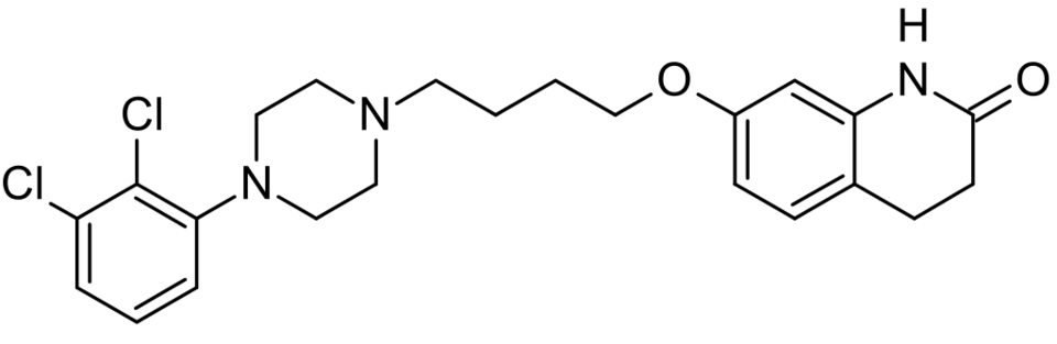 아빌리파이의 분자구조, 사진 위키피디아