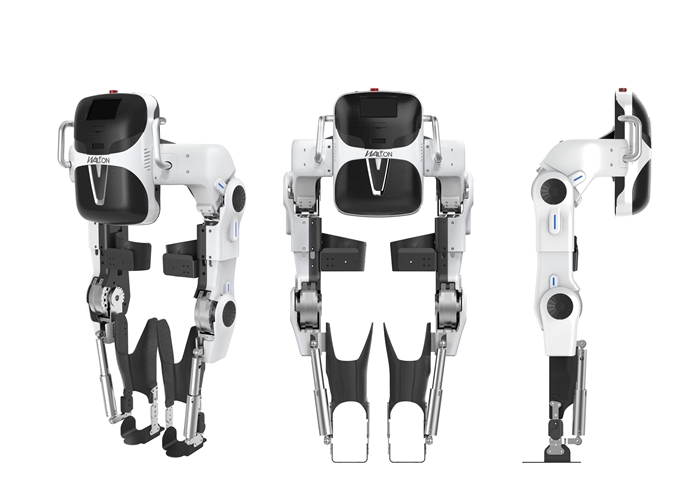 이주현 선수가 사이배슬론 경기에 입은 ‘워크온슈트4’ 이미지. 사진 카이스트 제공