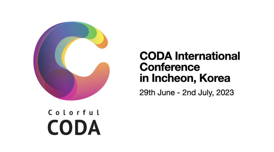 2023년에 개최될 코다 국제 콘퍼런스 로고. 사진 코다 코리아