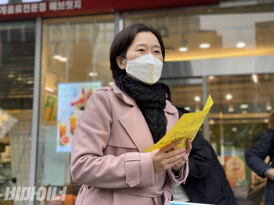 이주언 사단법인 두루 변호사가 발언을 하고 있다. 사진 이가연