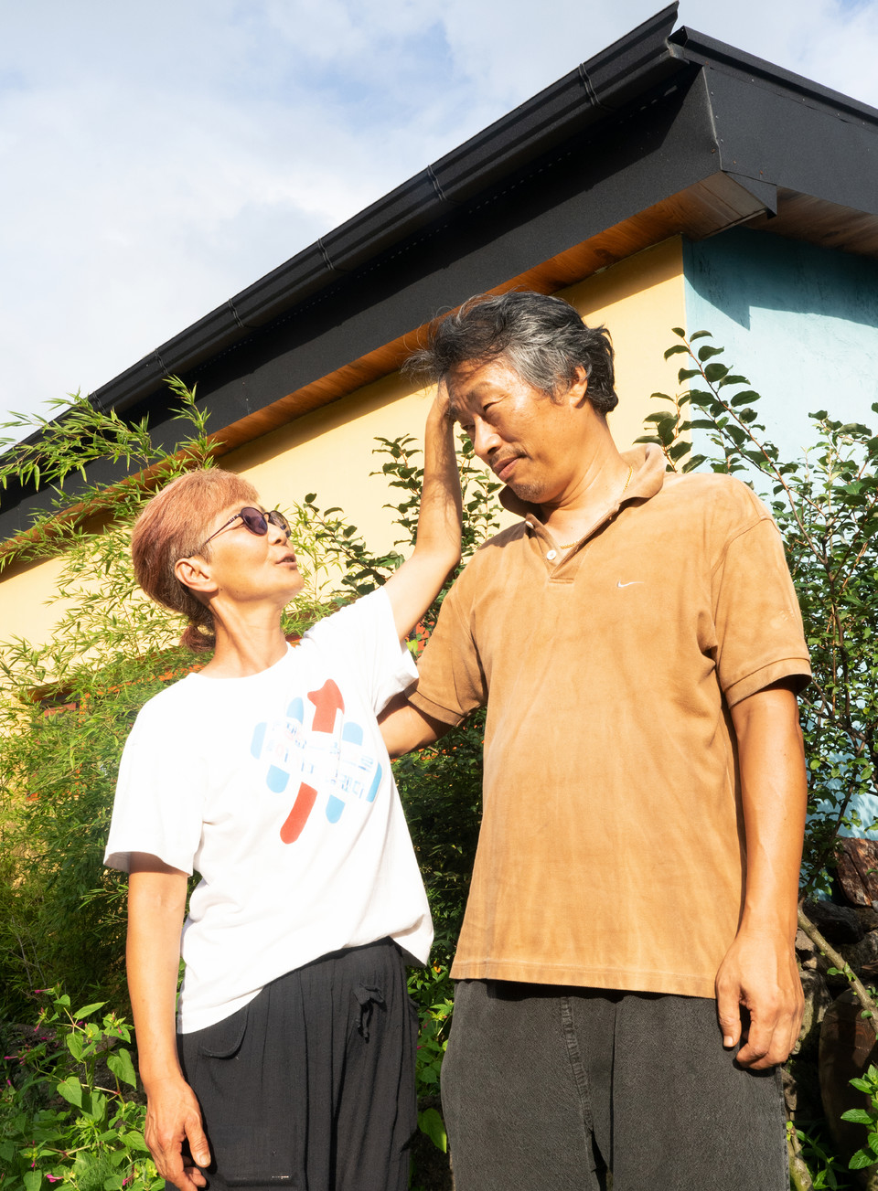 박옥순 활동가와 그의 파트너 이상엽. 사진 현다혜