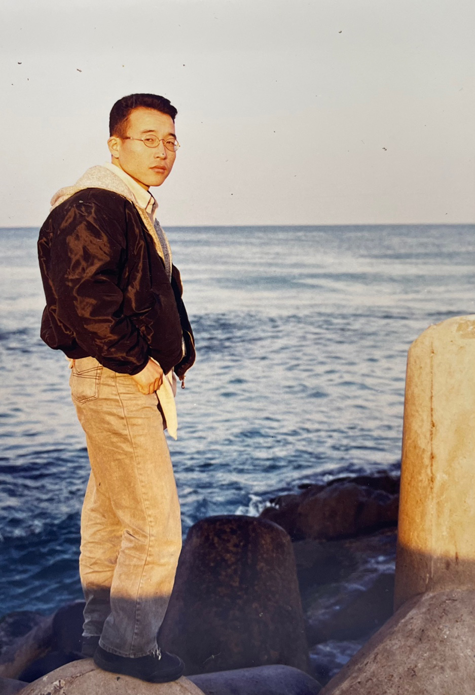 군대 휴가를 나왔을 당시 문상민의 모습. 사진 제공 문상민