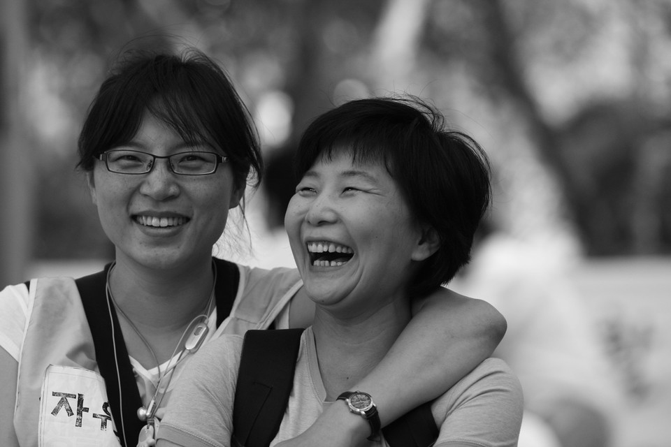 2009년 6월, 박옥순 활동가와 함께. 사진 전진호 