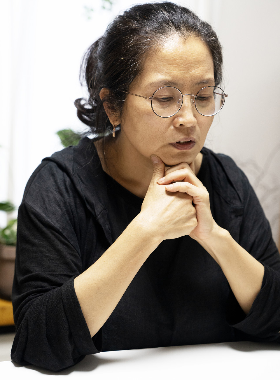 지난 9월 2일, 임소연 활동가가 집에서 인터뷰를 하고 있다. 사진 현다혜 