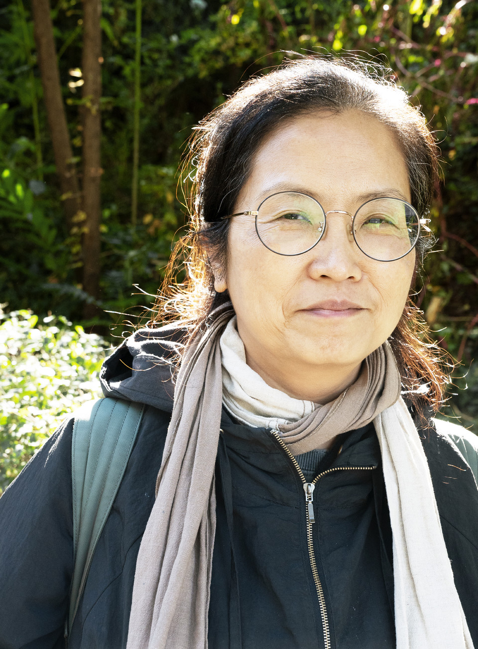 미소 짓는 임소연 활동가. 사진 현다혜