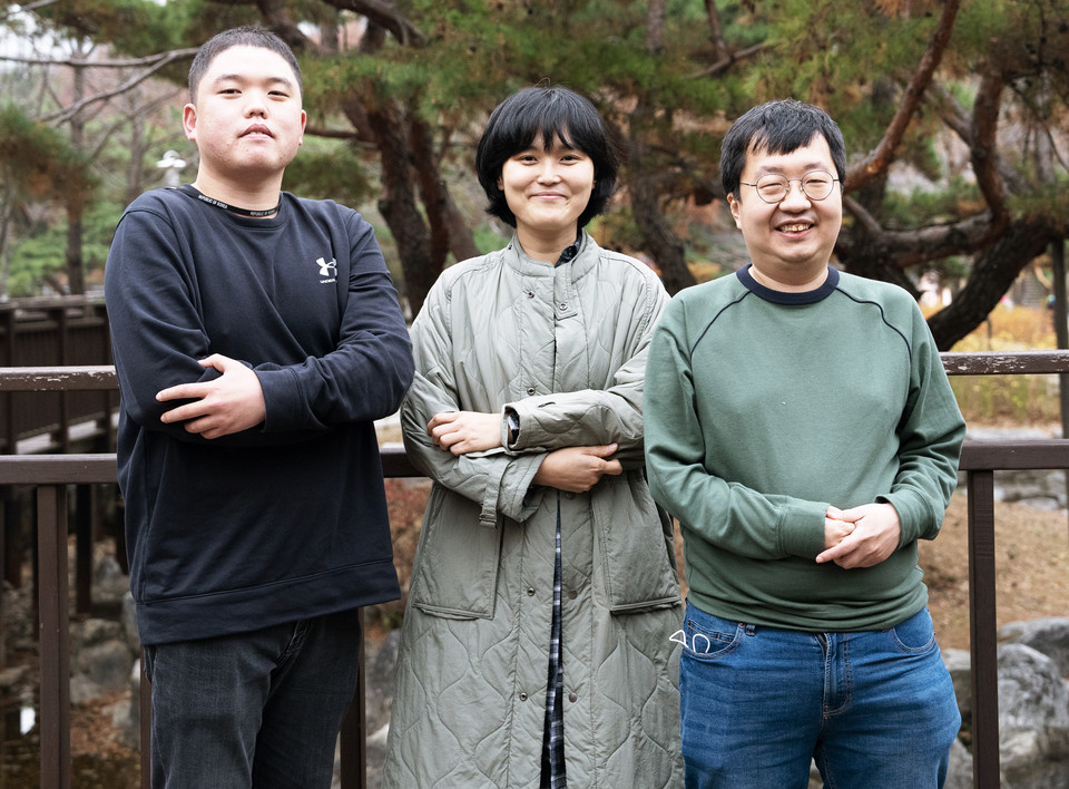 왼쪽에서부터 김대범, 송효정, 박현철. 사진 현다혜