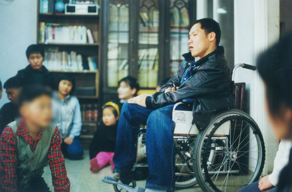 경기도 양주에 있는 작은자의집에서 이규식. 사진 제공 이규식