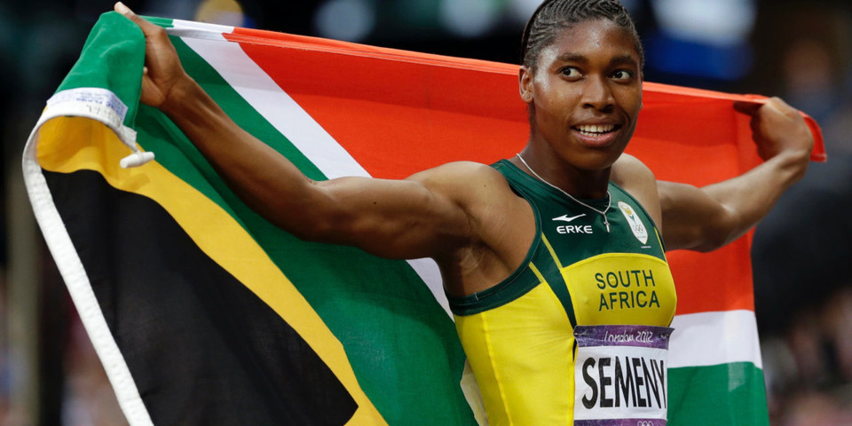 2012 런던올림픽과 2016 리우올림픽 여자 800m에서 2회 연속 금메달을 수상한 캐스터 세메냐. ⓒ flickr