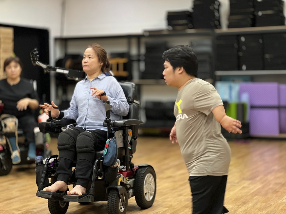 공연 연습 중인 배우들. 사진 정Tree프로젝트